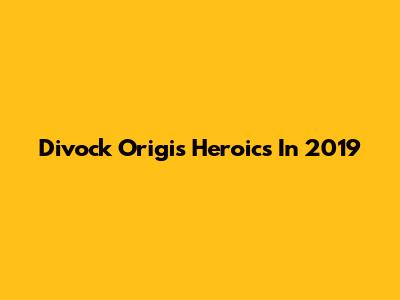 Divock Origi's Heroics In 2019