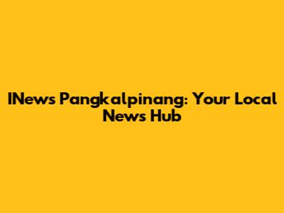 INews Pangkalpinang: Your Local News Hub